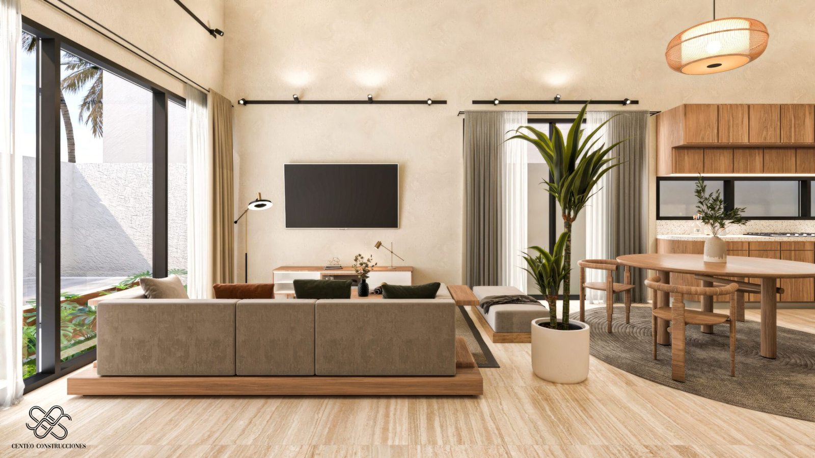 Sala  - Residencia Chelem