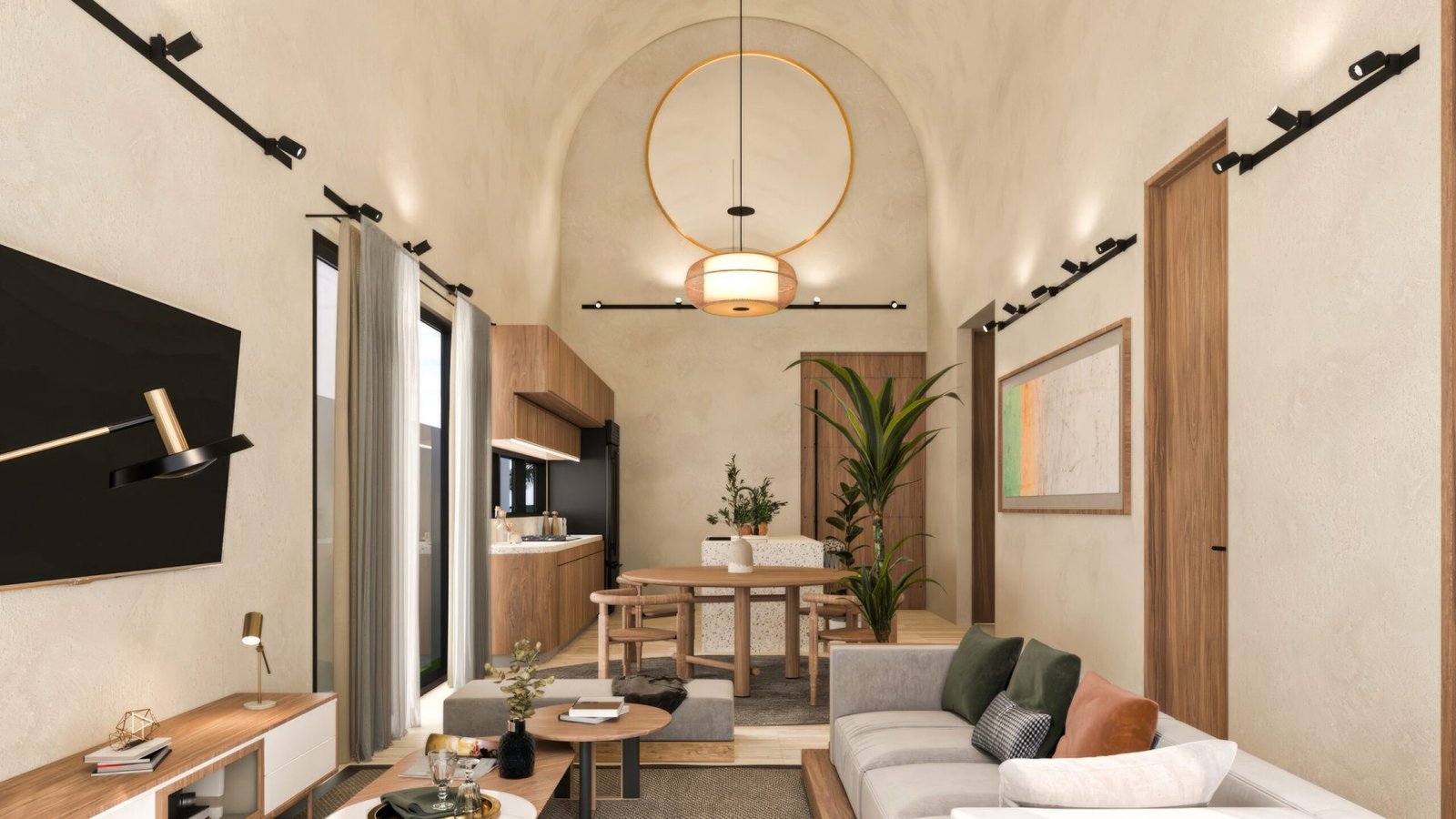Sala - Residencia Chelem