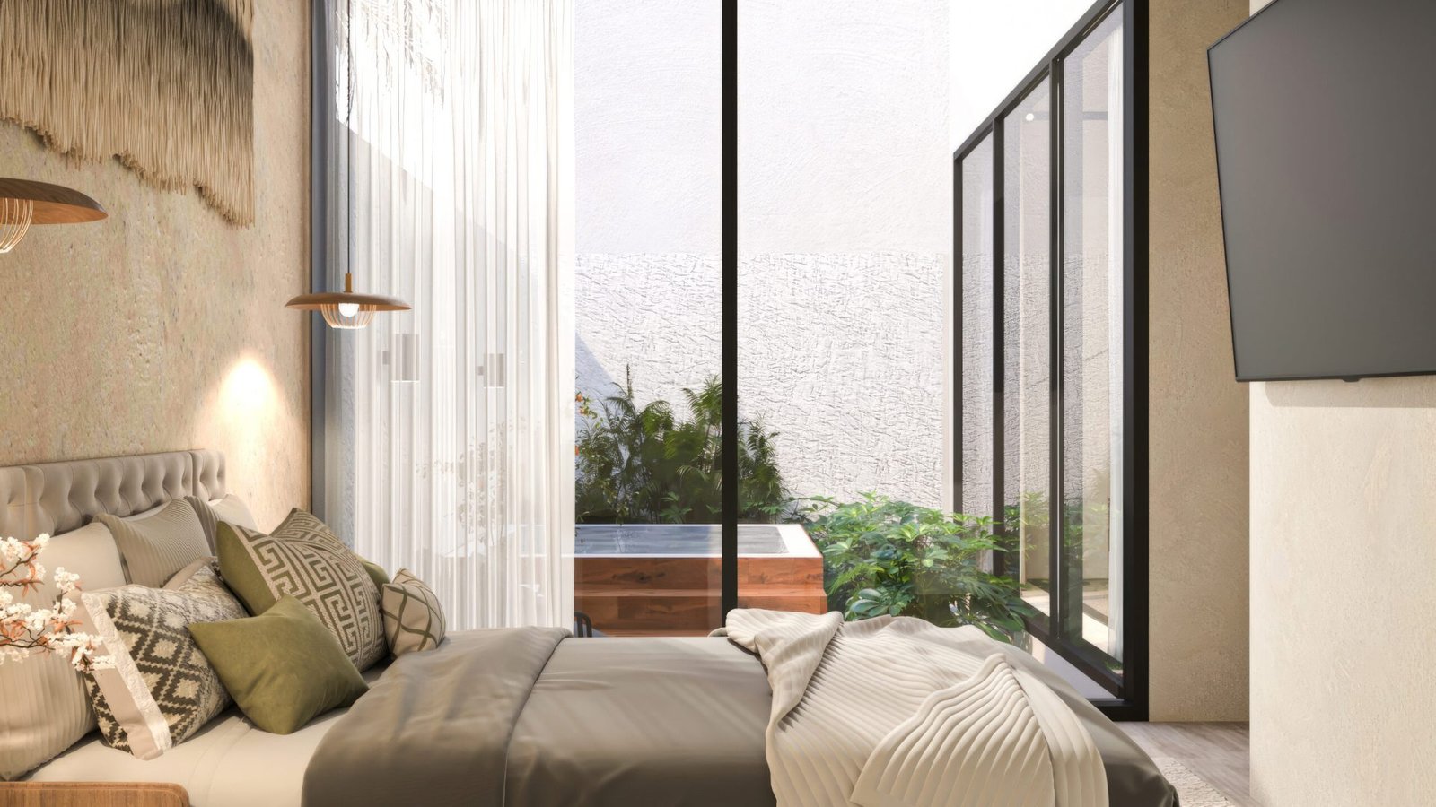 Recamara  - Residencia Chelem
